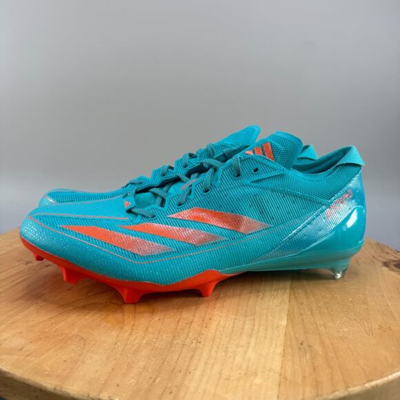 Adidas‎ SM Adizero Electric Men\'s Size 13 Miami Dolphins Team PE Cleats IH5032 main image 5